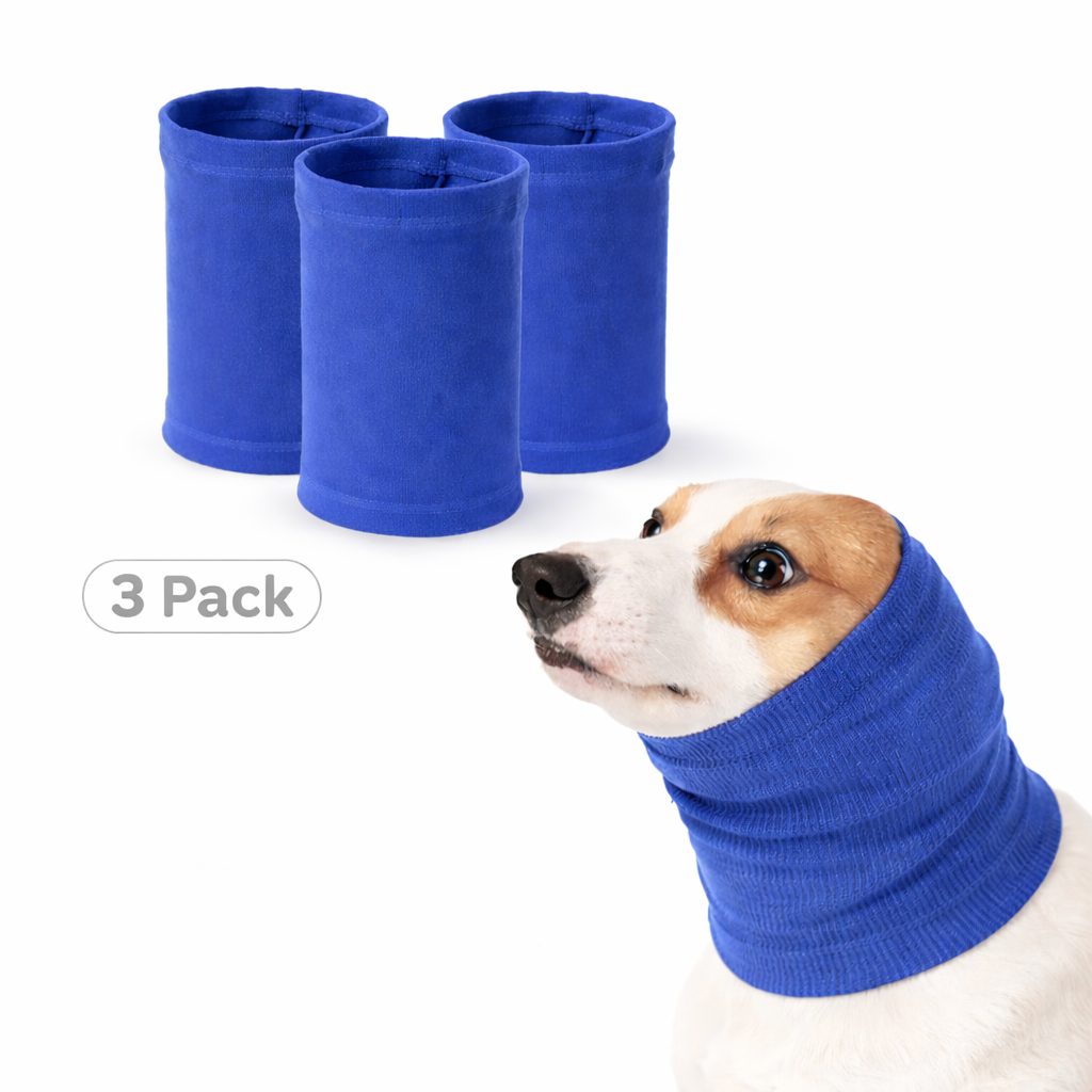 Dog Calming Hood Anti-Anxiety Ear Cover For Small Medium Large Dogs
