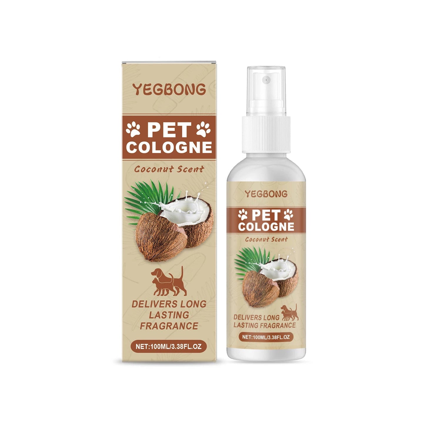 Coconut Pet Odor Eliminator Spray For Dogs And Cats