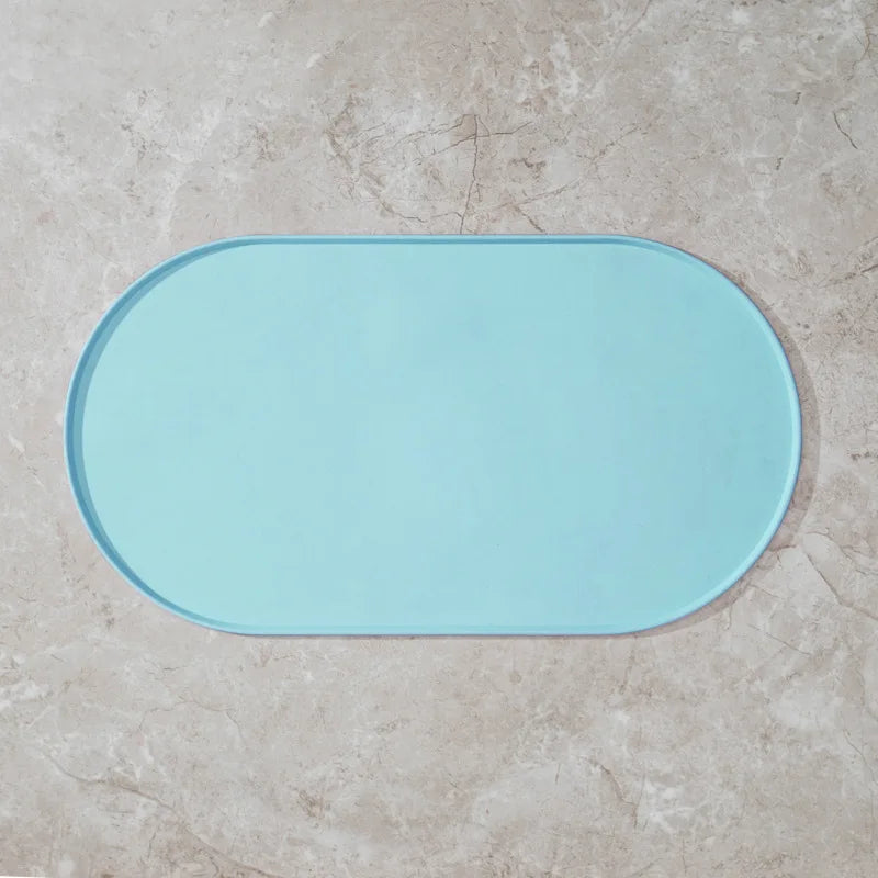 Cat Feeding Mat Non-Slip Waterproof Pet Food Bowl Mat