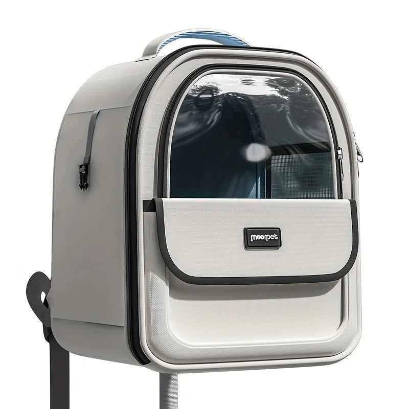 Pet Carrier Backpack - Transparent Space Capsule Design For Cats Dogs