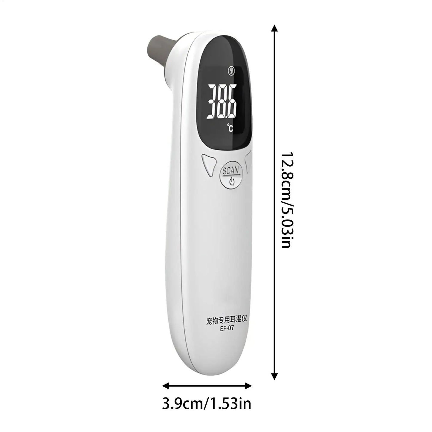 Infrared Pet Thermometer - Non-Contact Digital Animal Temperature