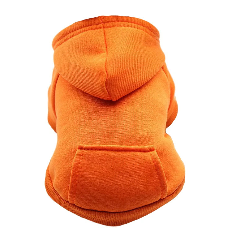 Winter Dog Hoodie For Small Medium Dogs Warm Pet Coat Jacket