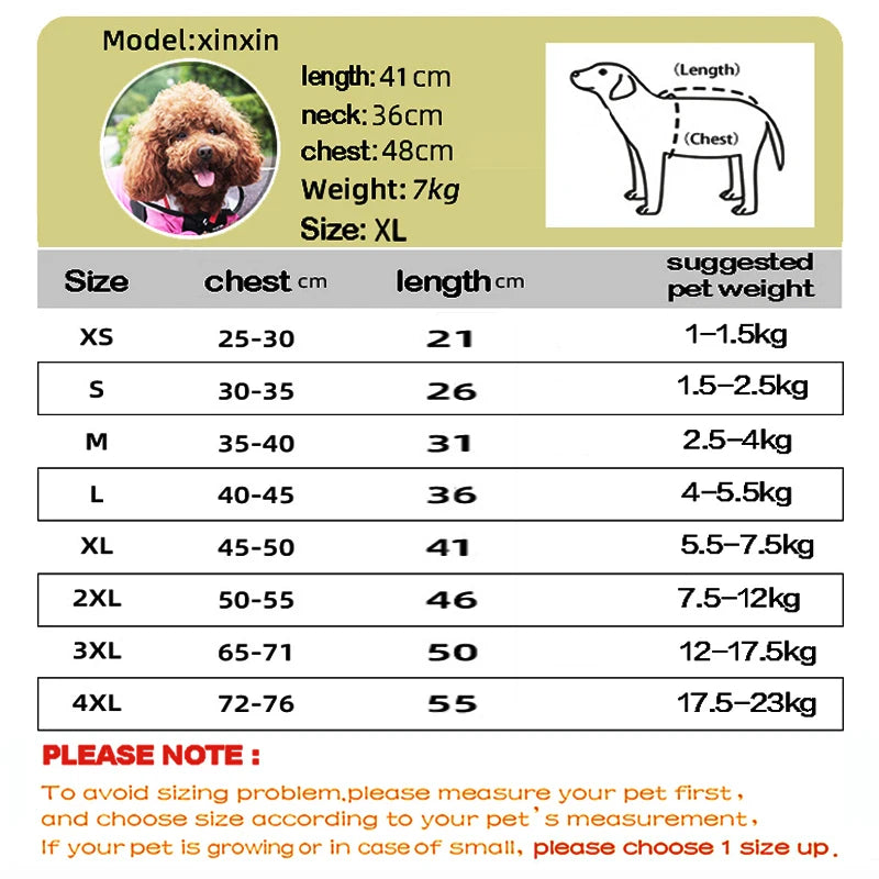 Pet Dog Raincoat Waterproof Jacket - The Dog Face Design