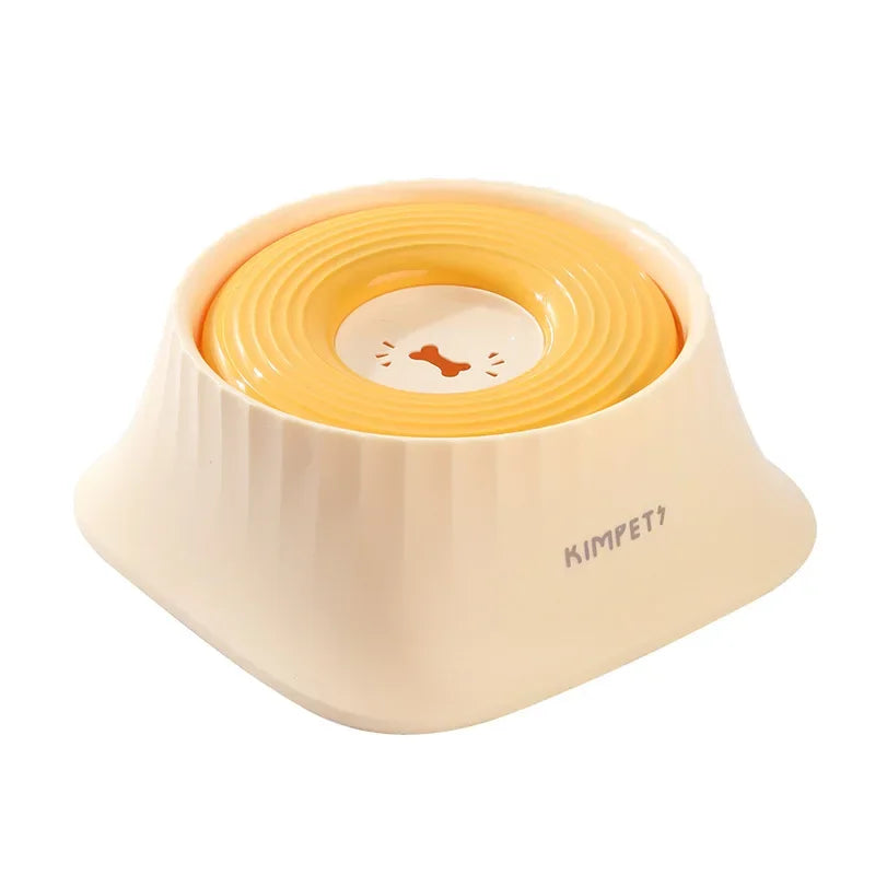Suspended Dog Water Bowl - 1.5L Anti-Tip Splash Proof Dispenser