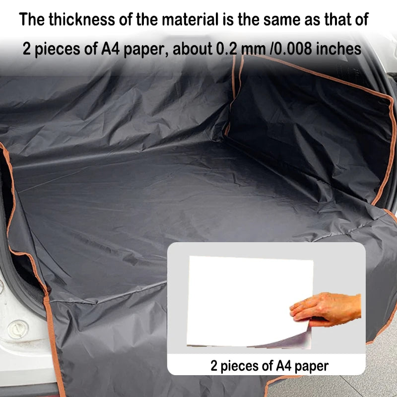 SUV Cargo Liner - Waterproof Trunk Seat Cover Universal Fit