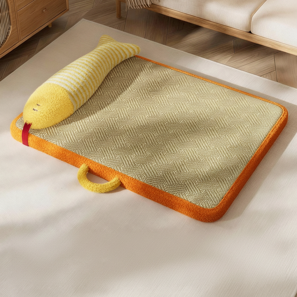Summer Ice Silk Cooling Pet Bed Mat For Small Dogs And Cats