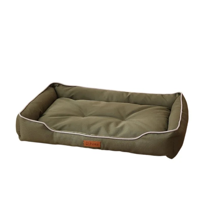 Waterproof Dog Bed Oxford Fabric Square Pet Mat All Seasons