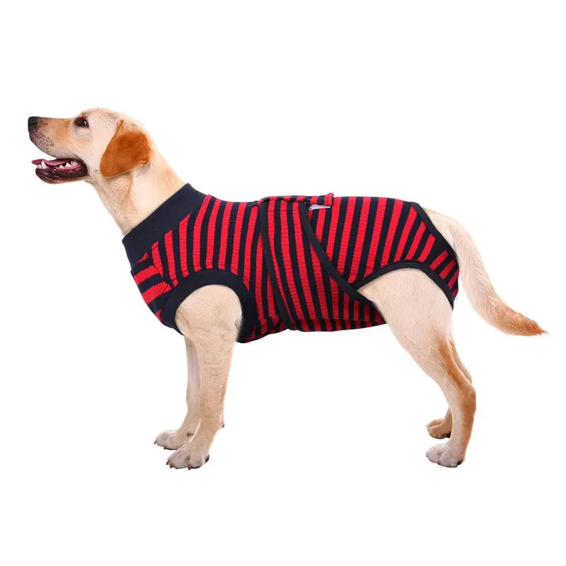 Recovery Suit For Dogs After Surgery - Soft Breathable Bodysuit