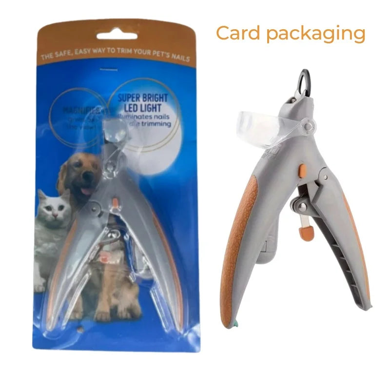 Pet Nail Clippers With LED Light For Dogs And Cats