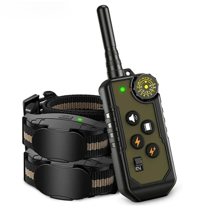 Electric Dog Training Collar With Remote Control Waterproof