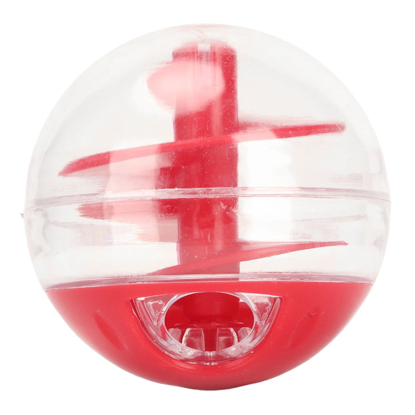 Cat Treat Dispensing Ball - Interactive Slow Feeder Puzzle Toy