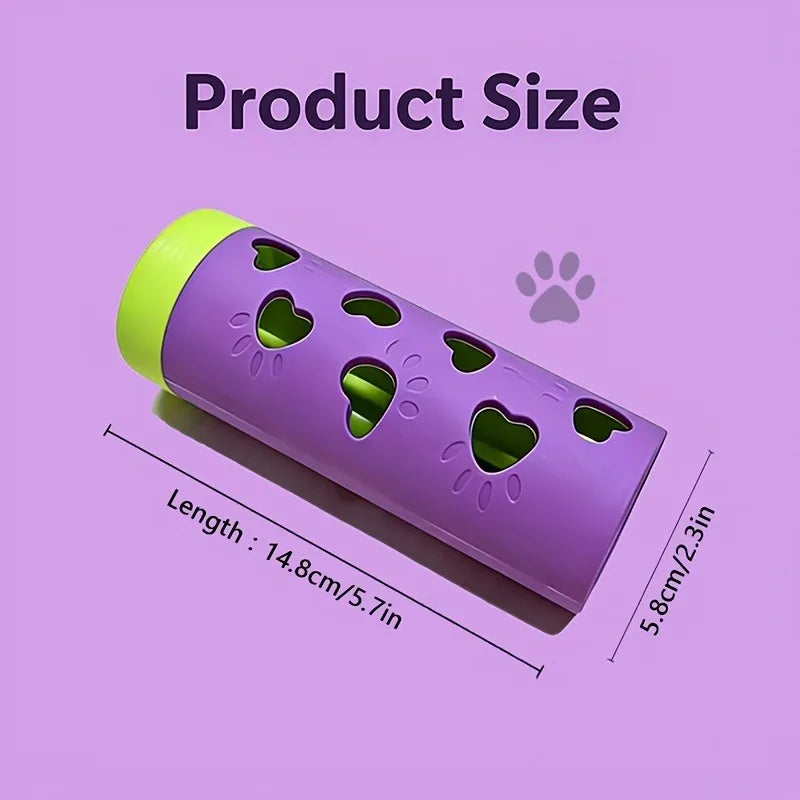 Detachable Pet Slow Feeder Treat Dispenser - Durable Chew Toy Roller