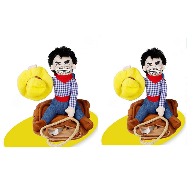 Halloween Dog Costume Cowboy Jacket For Small Large Dogs