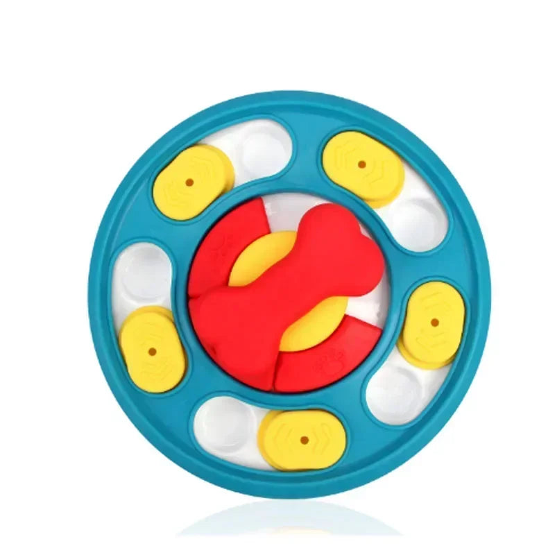Dog Puzzle Toys Slow Feeder Interactive IQ Training Bowl