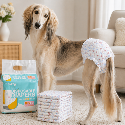Super Absorption Dog Diapers For Female Dogs - Disposable Pet Nappies