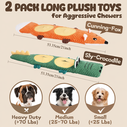 Interactive Dog Puzzle Feeder Toy With Sound - Durable Plush Pet Toy