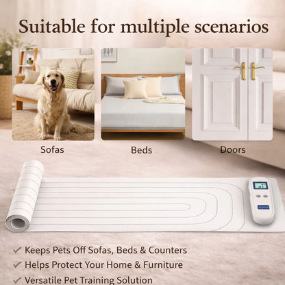 Pet Training Mat Rechargeable Sofa Protection With 3 Modes
