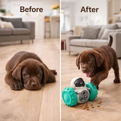 Dog Treat Toy Interactive Food Dispenser Puzzle For Small Medium Dogs