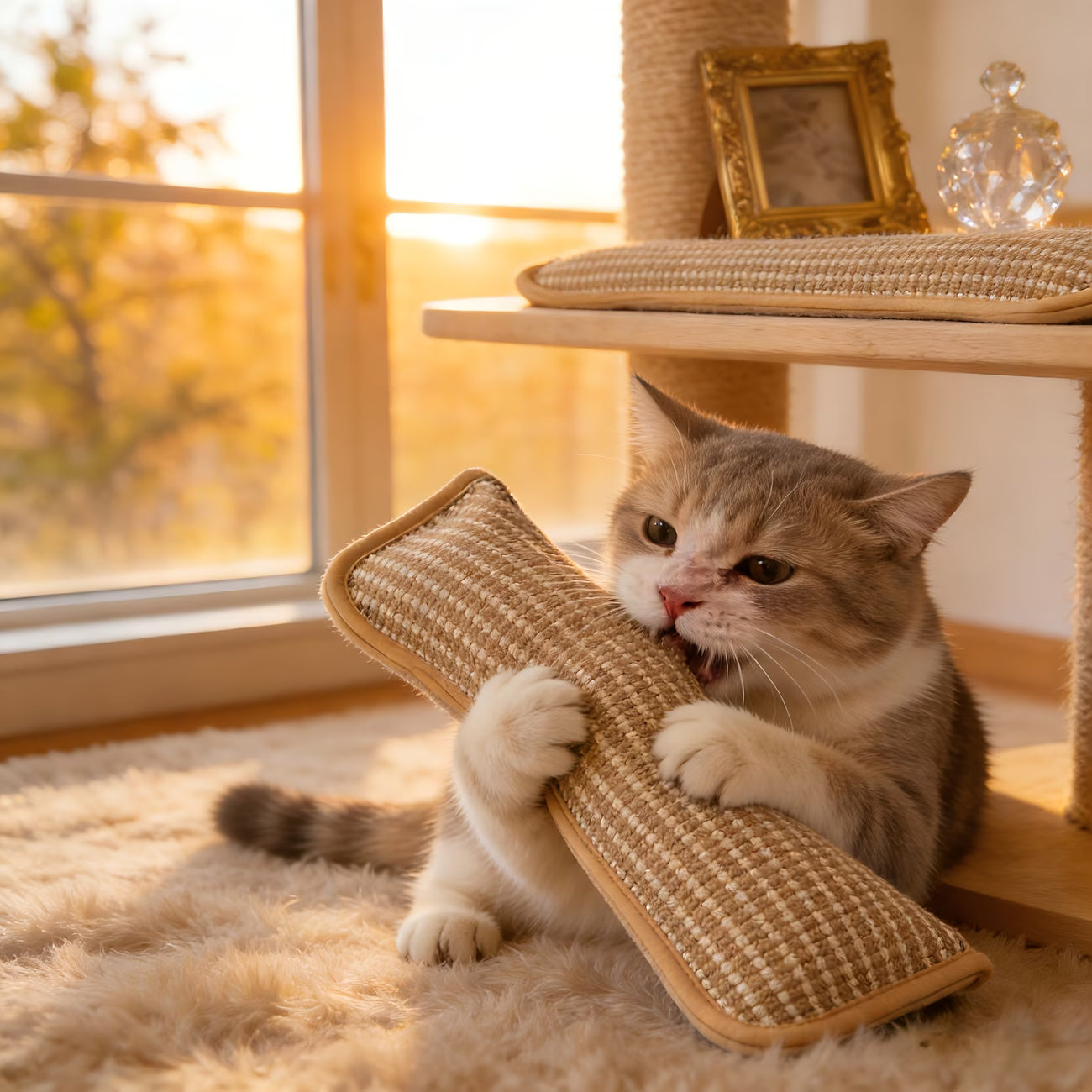 Cat Scratcher Interactive Toys With Catnip For Kittens