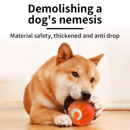 Smart Electric Ball Dog Toy With USB Charging And Gravity Jump