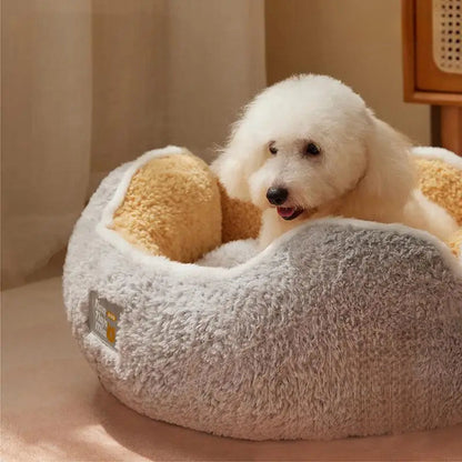 Super Cat Bed Warm Sleeping Nest - Soft Plush Pet Bed For Cats