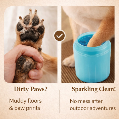 Pet Foot Washing Cup - Dog Paw Cleaner Tool for Easy Grooming