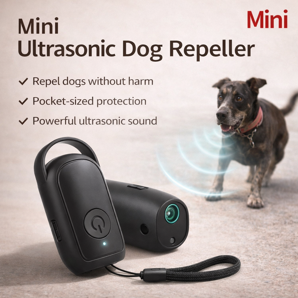 Ultrasonic Dog Repeller Portable Pet Deterrent Device
