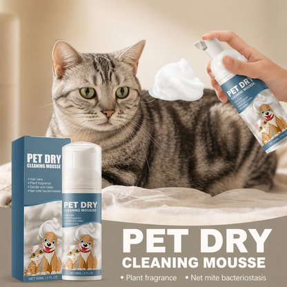 Pet Dry Shampoo Gentle Odor Neutralizing No Rinse For Puppies