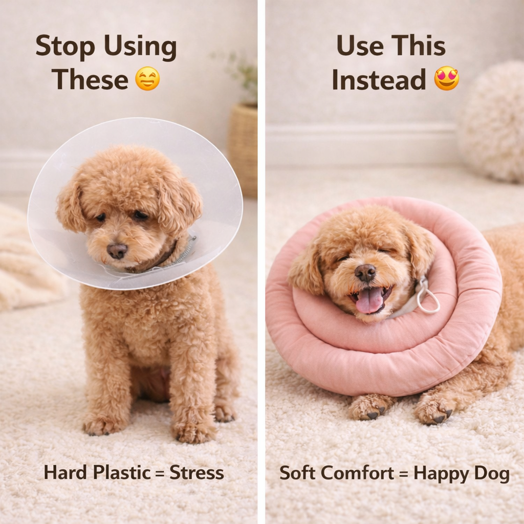 Pet Elizabethan Collar Protective Medical Cone For Dogs And Cats
