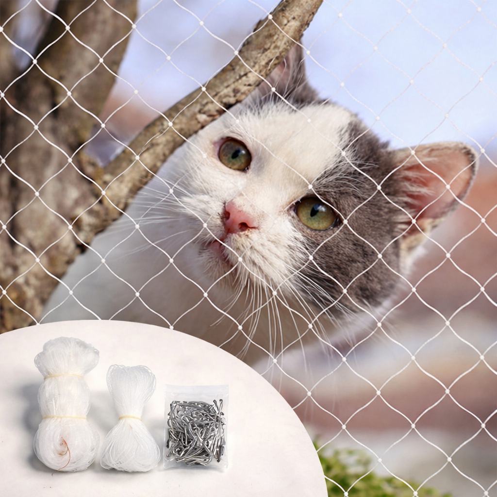 Pet Safety Net - Cat Dog Protective Cover For Balcony Garden