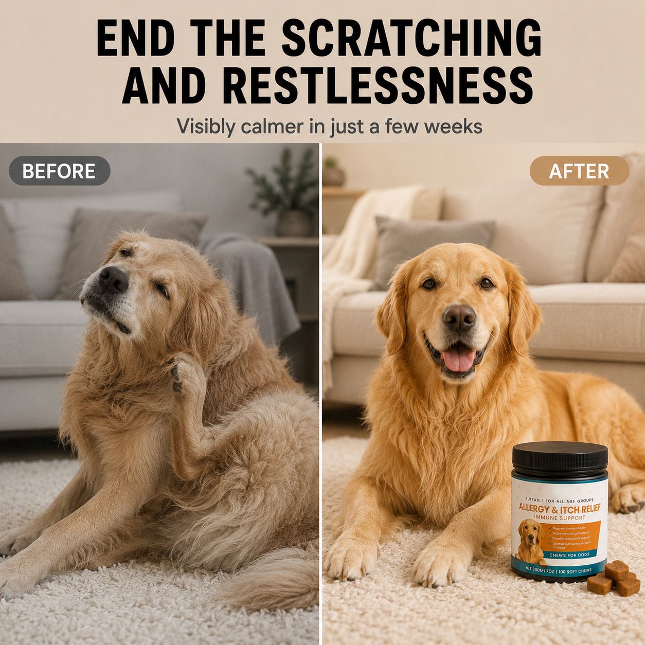 ScratchFree - No more 3 a.m. licking.