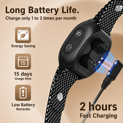 Smart Anti Bark Collar for Dogs - Rechargeable Waterproof Training