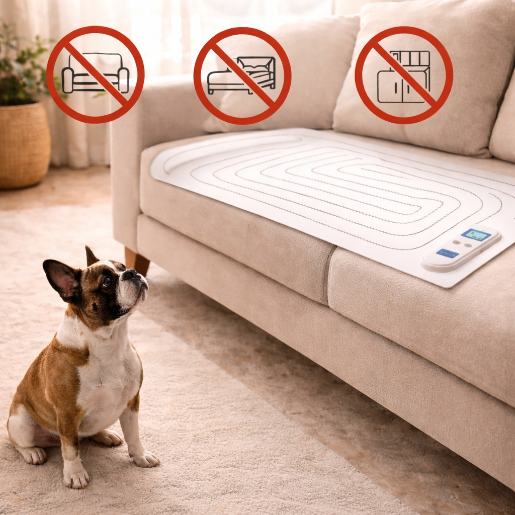 Pet Training Mat Rechargeable Sofa Protection With 3 Modes