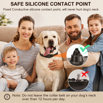 Electric Dog Training Collar With Remote Control Waterproof