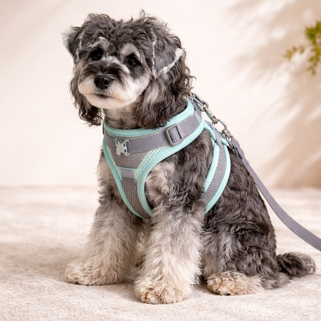 Dog Safety Harness Reflective Breathable Adjustable Pet Vest