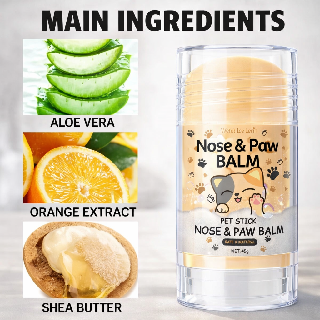 Dog Paw Balm - Natural Nose And Paw Protector Cream For Dogs Cats