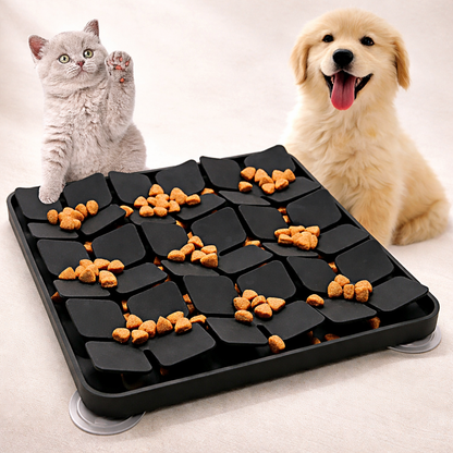 Dog Slow Feeder Sniff Mat With Suction Cup Anti-Choking Training