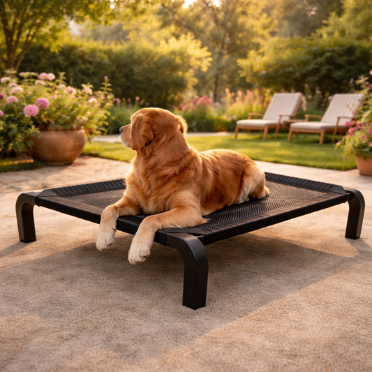 Military Style Foldable Dog Bed - Elevated Camp Bed For All Sizes