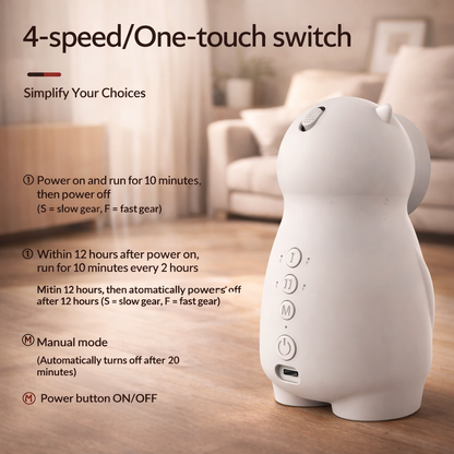 Smart Infrared Laser Cat Toy Bear Shape Auto-Play USB Battery