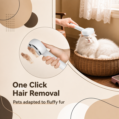 5-in-1 Pet Grooming Tool With Steam Massage And UV Sterilizer