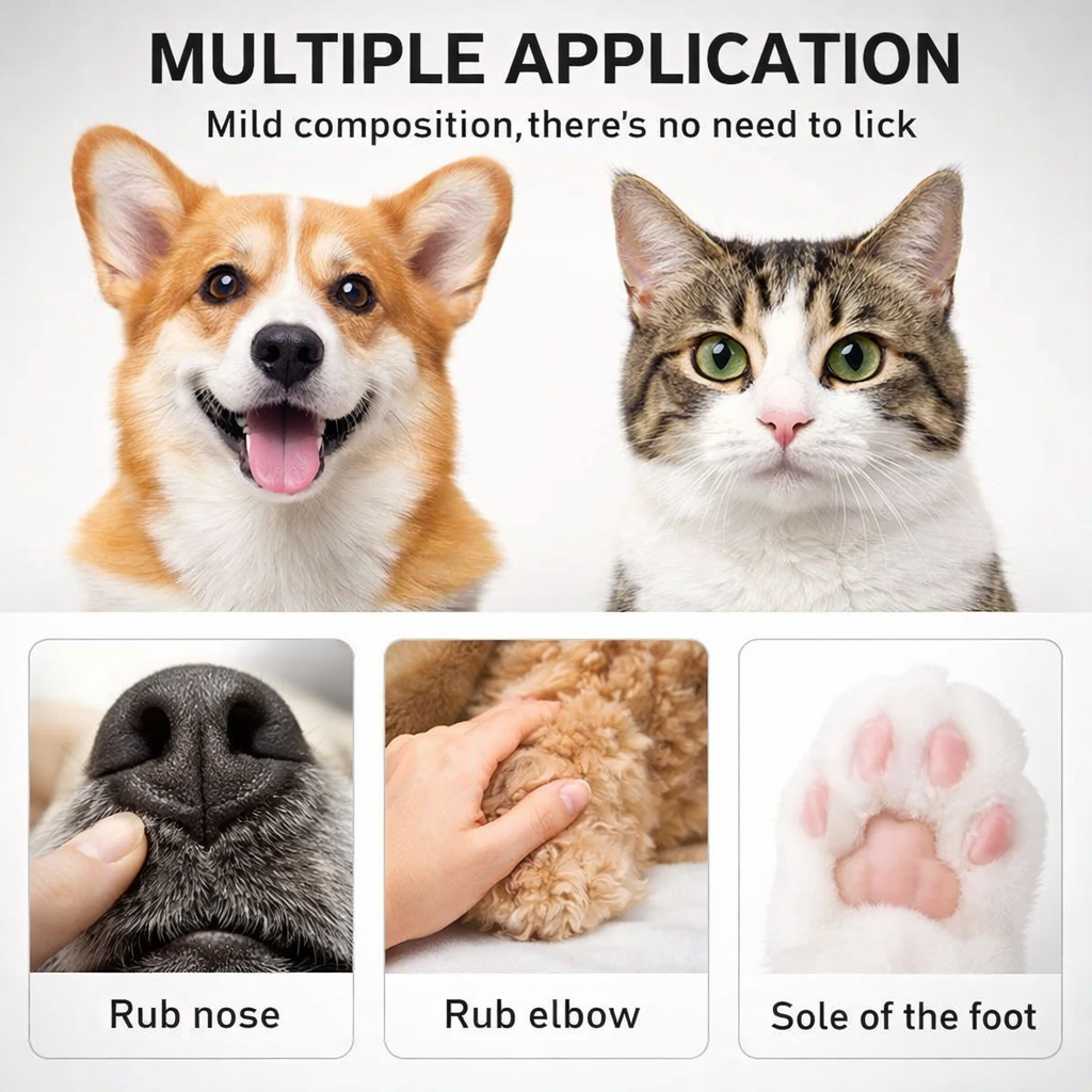 Dog Paw Balm - Natural Nose And Paw Protector Cream For Dogs Cats