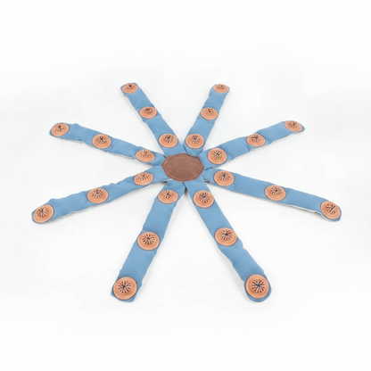 Interactive Octopus Dog Puzzle Toy - Treat Dispensing Chew Toy
