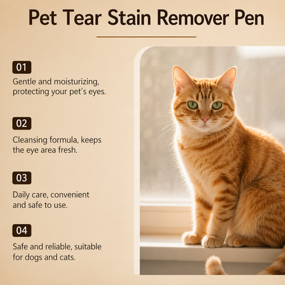 Pet Tear Stain Removal Pen For Cats And Dogs