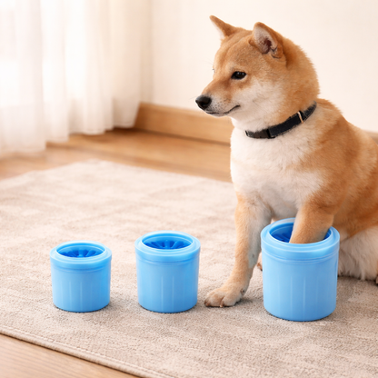 Pet Foot Washing Cup - Dog Paw Cleaner Tool for Easy Grooming