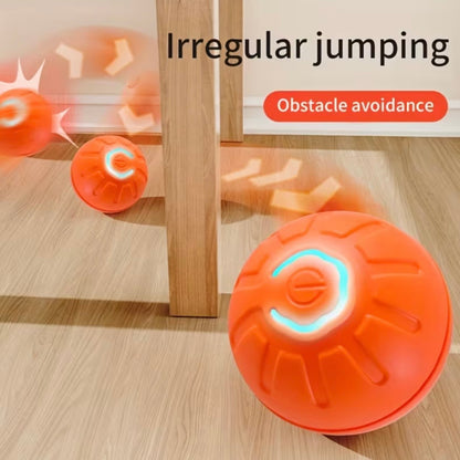 Smart Electric Ball Dog Toy With USB Charging And Gravity Jump