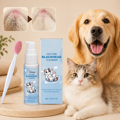 Pet Dental Care Kit For Dogs And Cats With Toothbrush And Solution