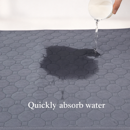 Washable Reusable Pet Pee Pad - Waterproof Dog Training Mat