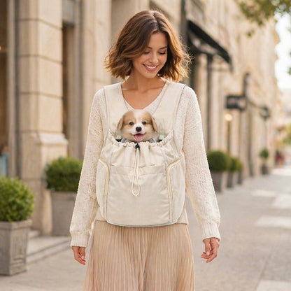 Large Capacity Pet Carrier Backpack for Dogs and Cats