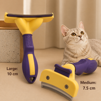 Pet Grooming Brush For Dogs - Deshedding Tool For All Breeds