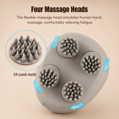 Electric Head Massager for Deep Tissue Scalp and Body Massage